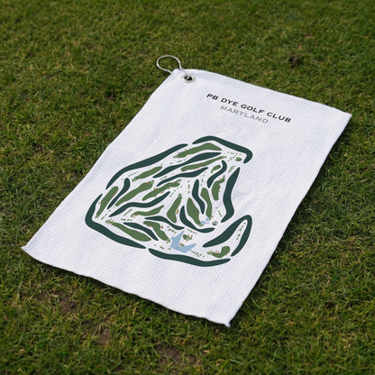 PB Dye Golf Club, Maryland - Printed Golf Courses