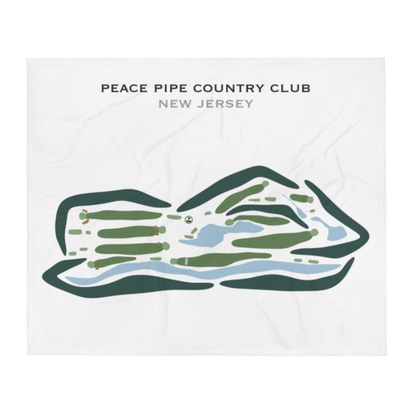 Peace Pipe Country Club, New Jersey - Printed Golf Courses