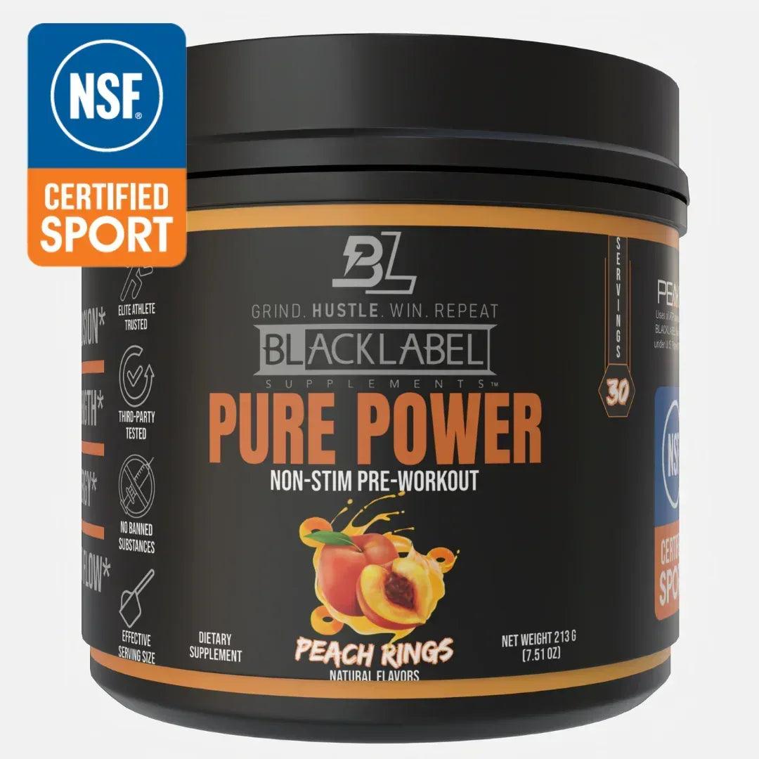 Peach_PurePower_NSFsticker - GOLF LEAGUE