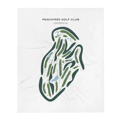 Peachtree Golf Club, Georgia - Printed Golf Courses