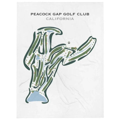 Peacock Gap Golf Club, California - Printed Golf Courses