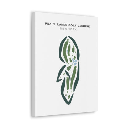 Pearl Lakes Golf Course, New York - Printed Golf Courses