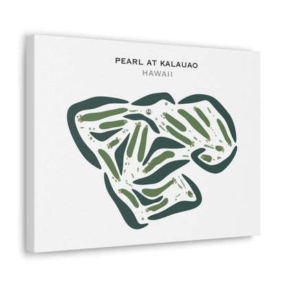 Pearl At Kalauao, Hawaii - Printed Golf Courses