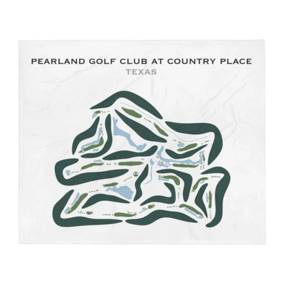 Pearland Golf Club at Country Place, Texas - Printed Golf Courses