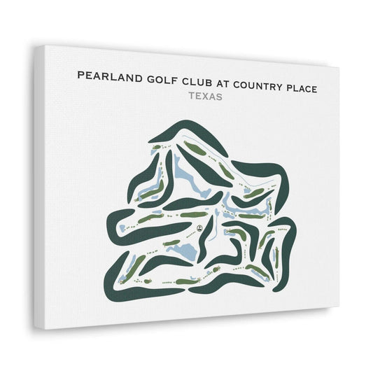 Pearland Golf Club at Country Place, Texas - Printed Golf Courses