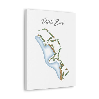 Pebble Beach Golf Links, California - Gradient Style