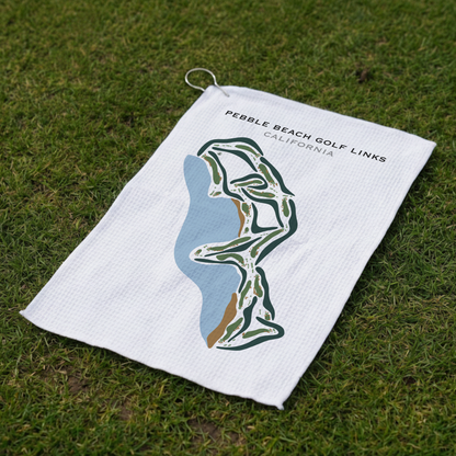 Pebble Beach Golf Links, California - Printed Golf Courses