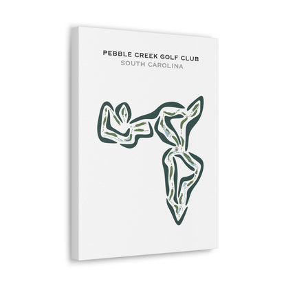 Pebble Creek Golf Club, South Carolina - Printed Golf Courses