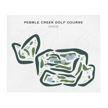 Pebble Creek Golf Course, Ohio - Printed Golf Courses
