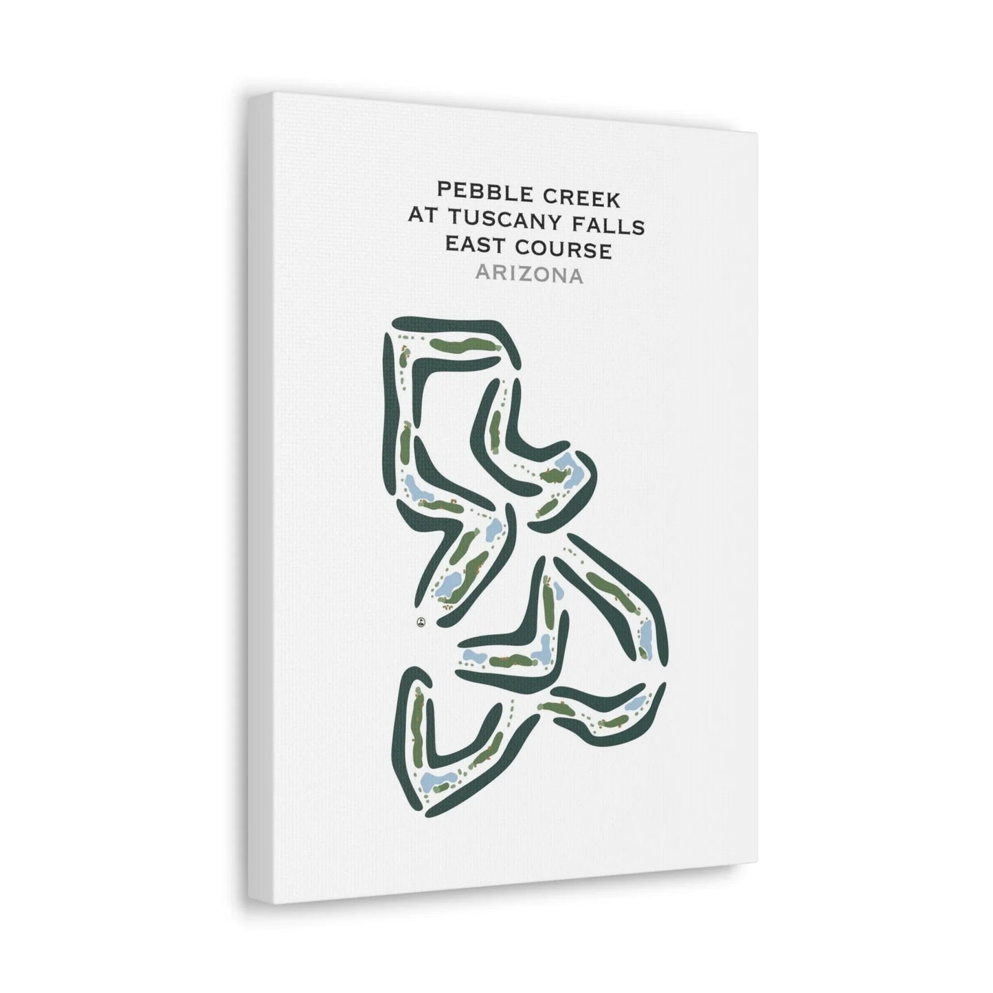 Pebble Creek at Tuscany Falls - East Course, Arizona - Printed Golf Courses