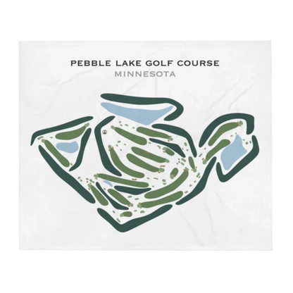 Pebble Lake Golf Course, Minnesota - Printed Golf Courses