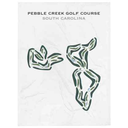 Pebble Creek Golf Course, South Carolina - Printed Golf Courses
