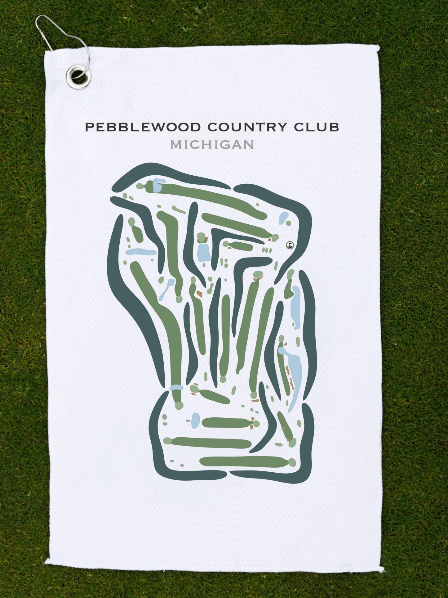 Pebblewood Country Club, Michigan - Printed Golf Courses