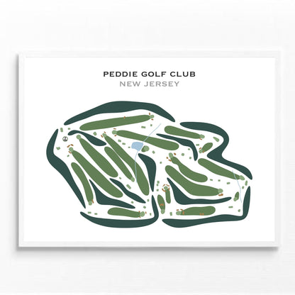 Peddie Golf Club, New Jersey - Printed Golf Courses
