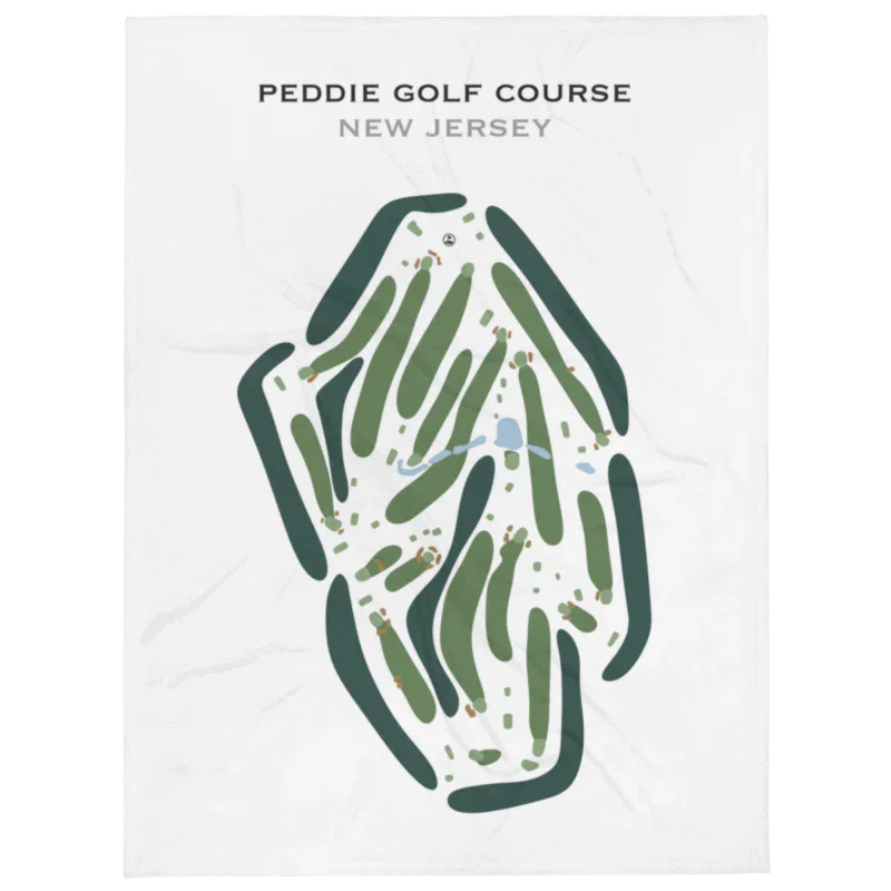 Peddie Golf Course, New Jersey - Printed Golf Courses