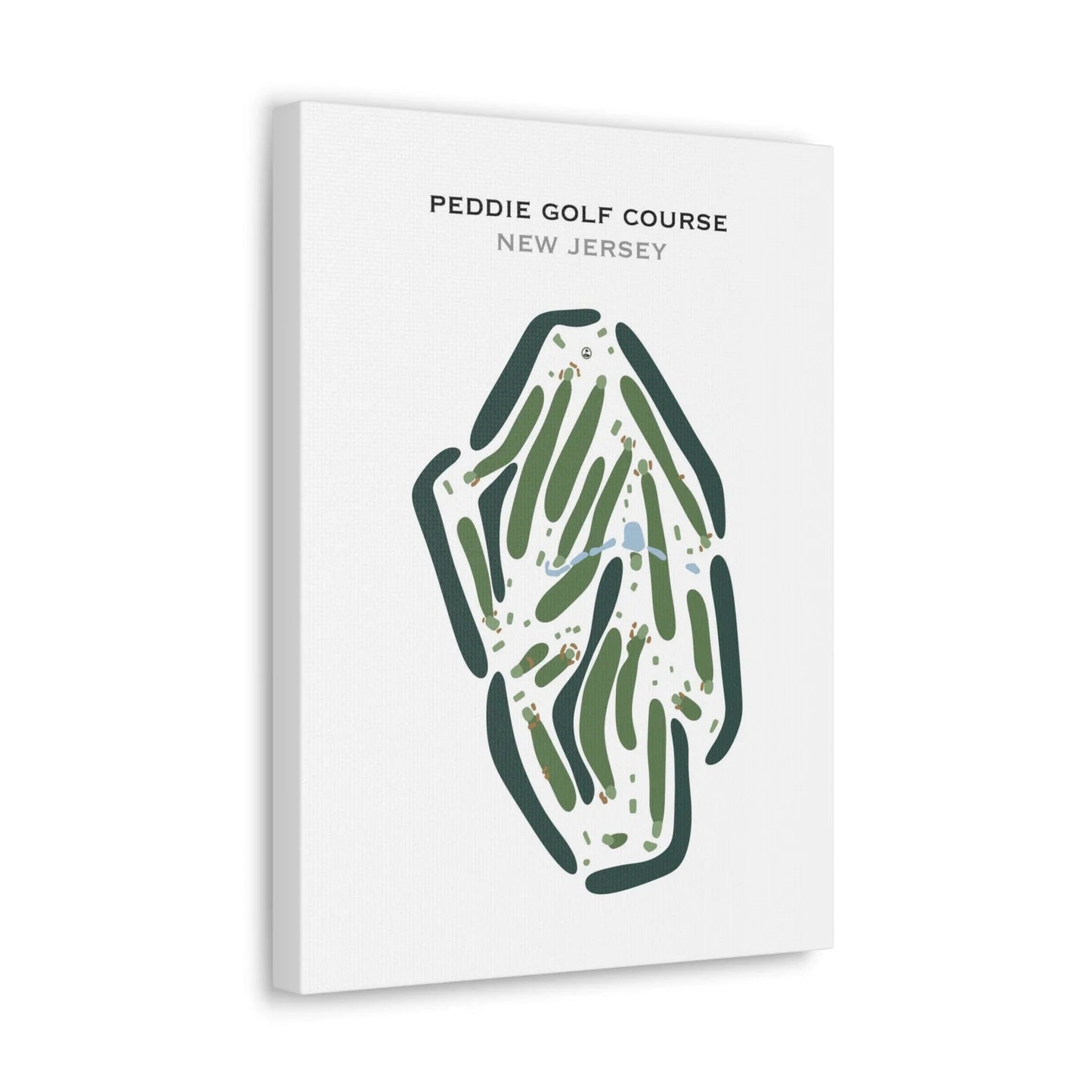 Peddie Golf Course, New Jersey - Printed Golf Courses
