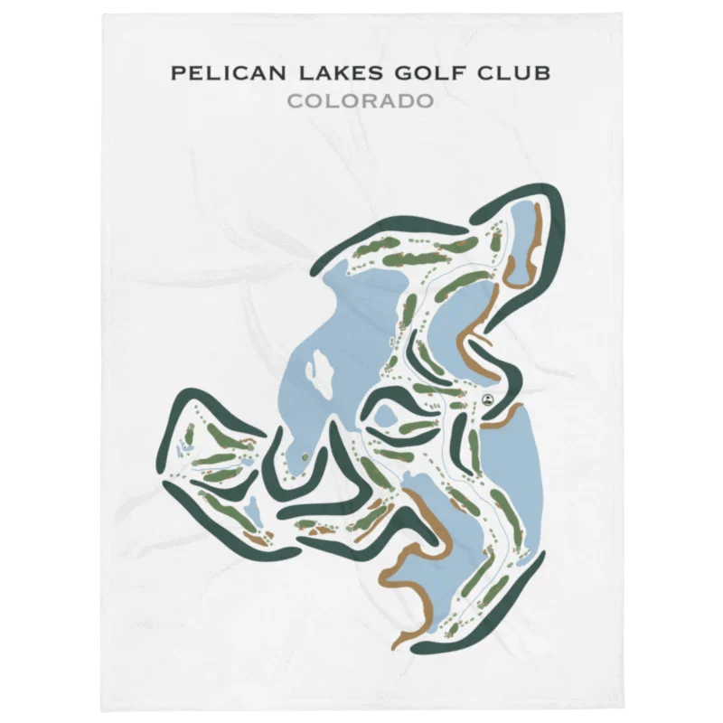 Pelican Lakes Golf Course, Colorado - Printed Golf Courses