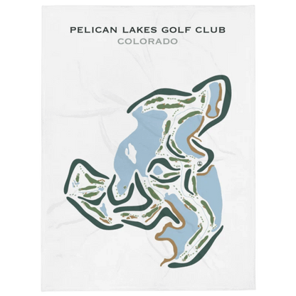 Pelican Lakes Golf Course, Colorado - Printed Golf Courses