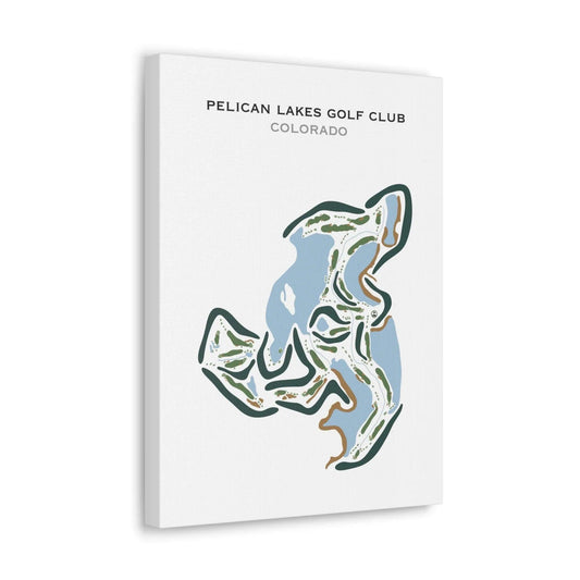 Pelican Lakes Golf Course, Colorado - Printed Golf Courses