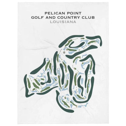 Pelican Point Golf & Country Club, Louisiana - Printed Golf Courses