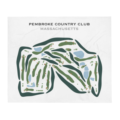 Pembroke Country Club, Massachusetts - Printed Golf Courses