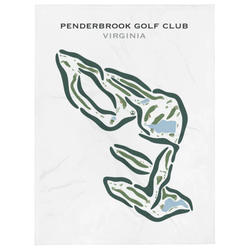Penderbrook Golf Club, Virginia - Printed Golf Courses