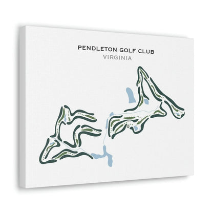 Pendleton Golf Club, Virginia - Printed Golf Courses