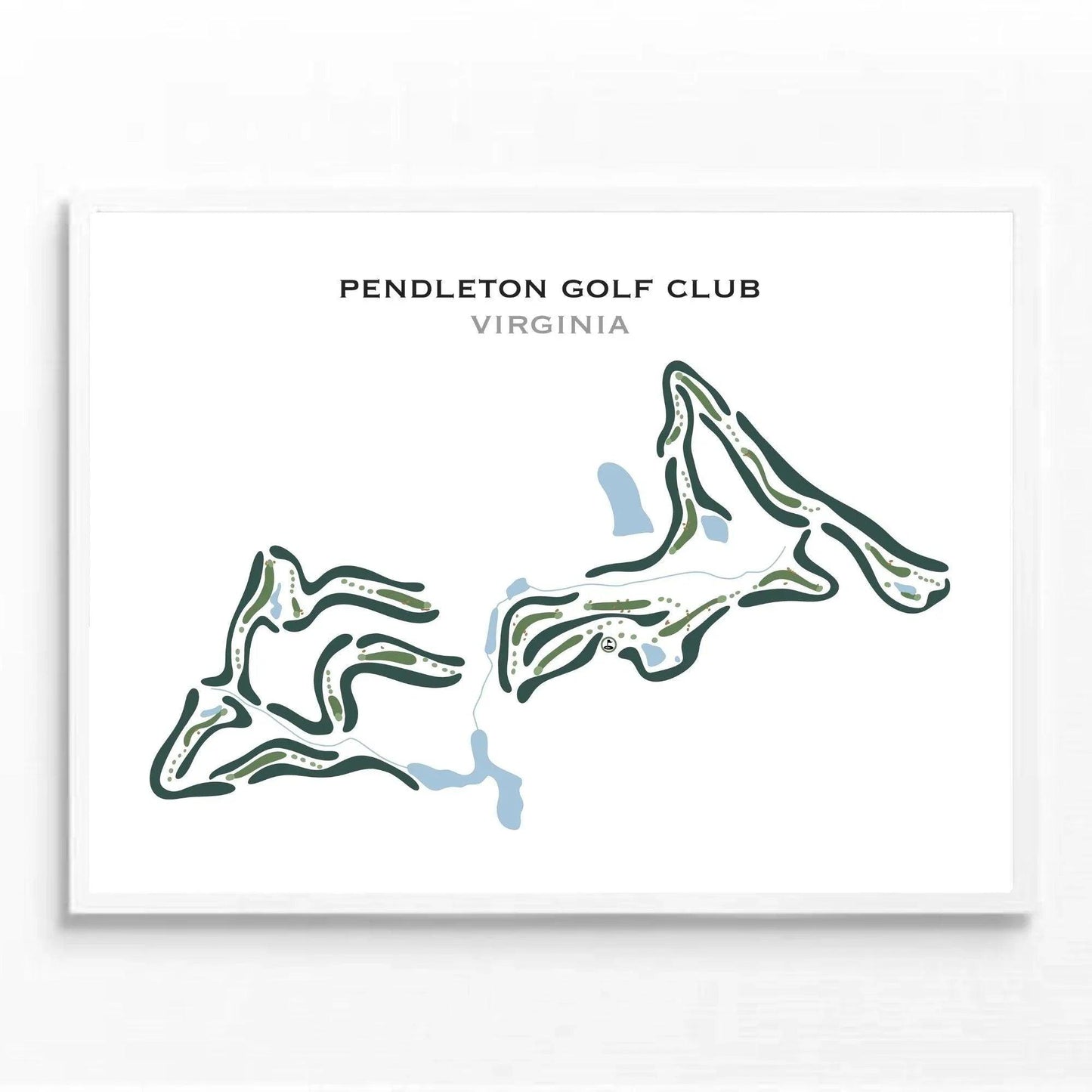 Pendleton Golf Club, Virginia - Printed Golf Courses