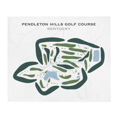 Pendleton Hills Golf Course, Kentucky - Printed Golf Courses