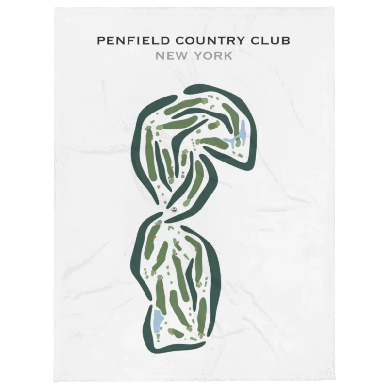 Penfield Country Club, New York - Printed Golf Courses