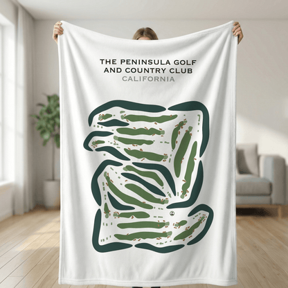 The Peninsula Golf & Country Club, California - Printed Golf Courses