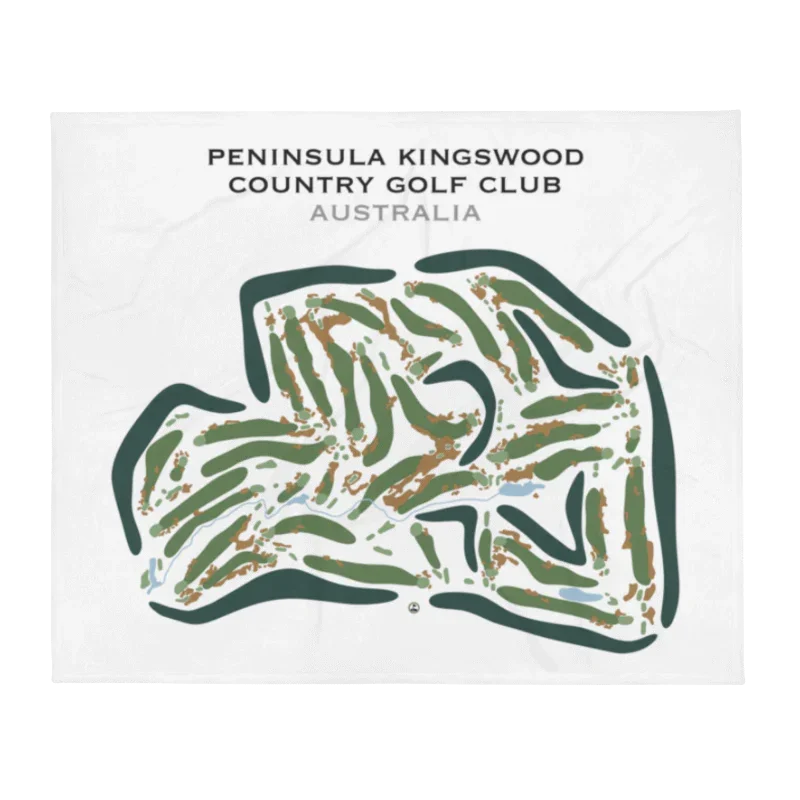 Peninsula Kingswood Country Golf Club, Australia - Printed Golf Course