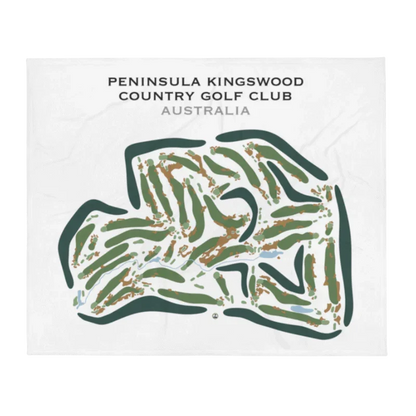 Peninsula Kingswood Country Golf Club, Australia - Printed Golf Course