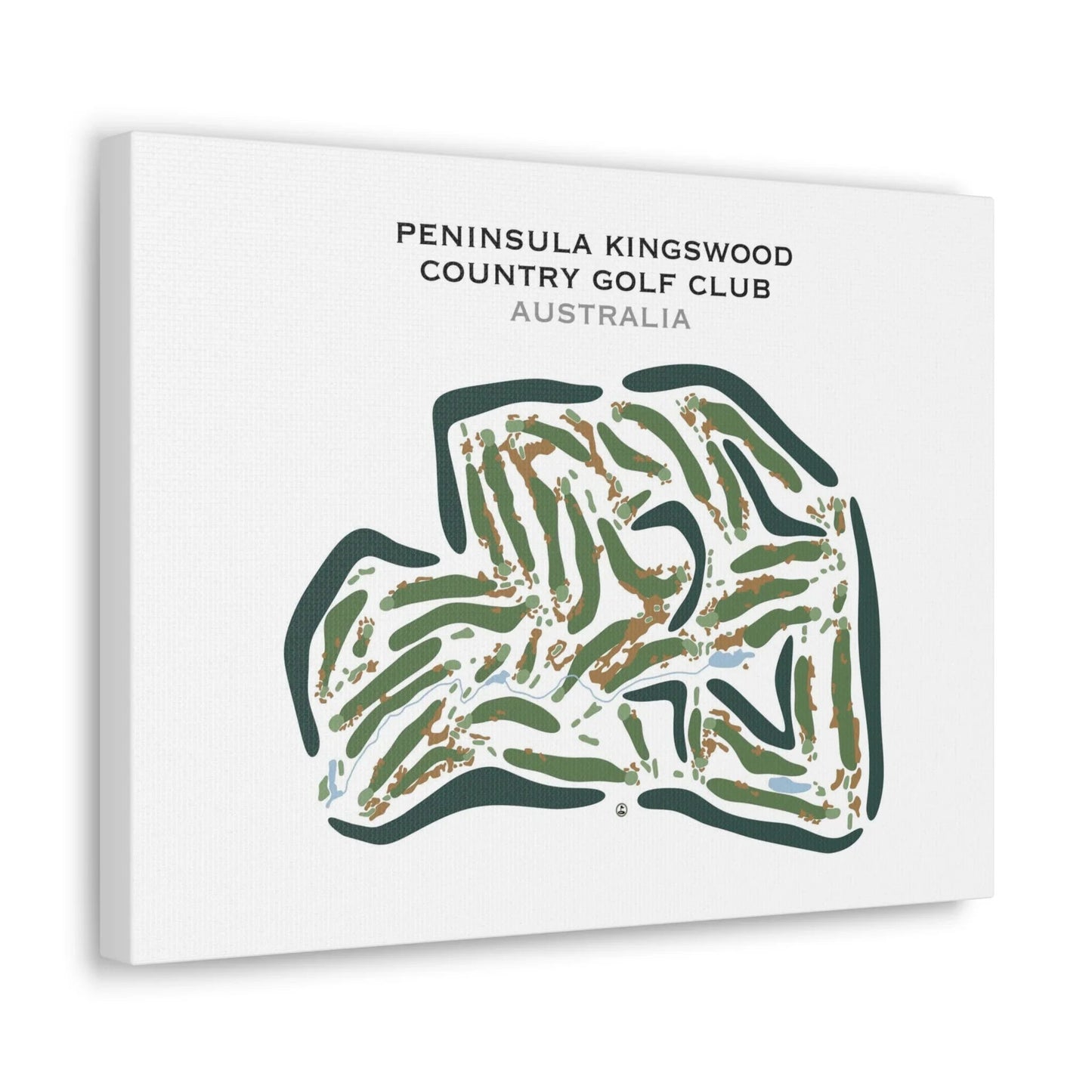 Peninsula Kingswood Country Golf Club, Australia - Printed Golf Course