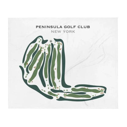 Peninsula Golf Club, New York - Printed Golf Courses