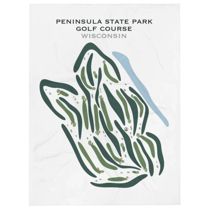 Peninsula State Park Golf Course, Wisconsin - Printed Golf Courses
