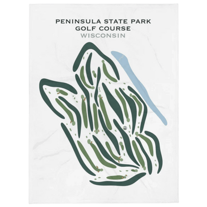 Peninsula State Park Golf Course, Wisconsin - Printed Golf Courses