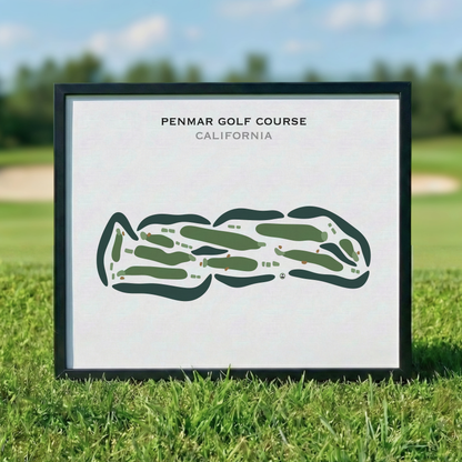 Penmar Golf Course, California - Printed Golf Courses