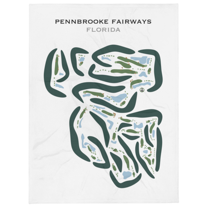 Pennbrooke Fairways, Florida - Printed Golf Courses