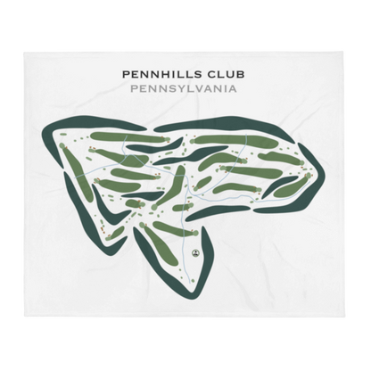 Pennhills Club, Pennsylvania - Printed Golf Courses