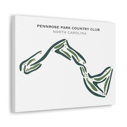 Pennrose Park Golf Club, North Carolina - Printed Golf Courses