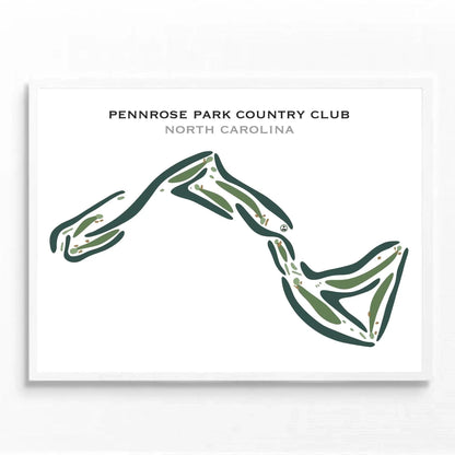 Pennrose Park Golf Club, North Carolina - Printed Golf Courses