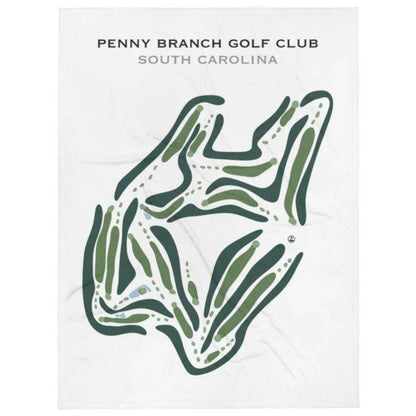 Penny Branch Golf Club, South Carolina - Printed Golf Course