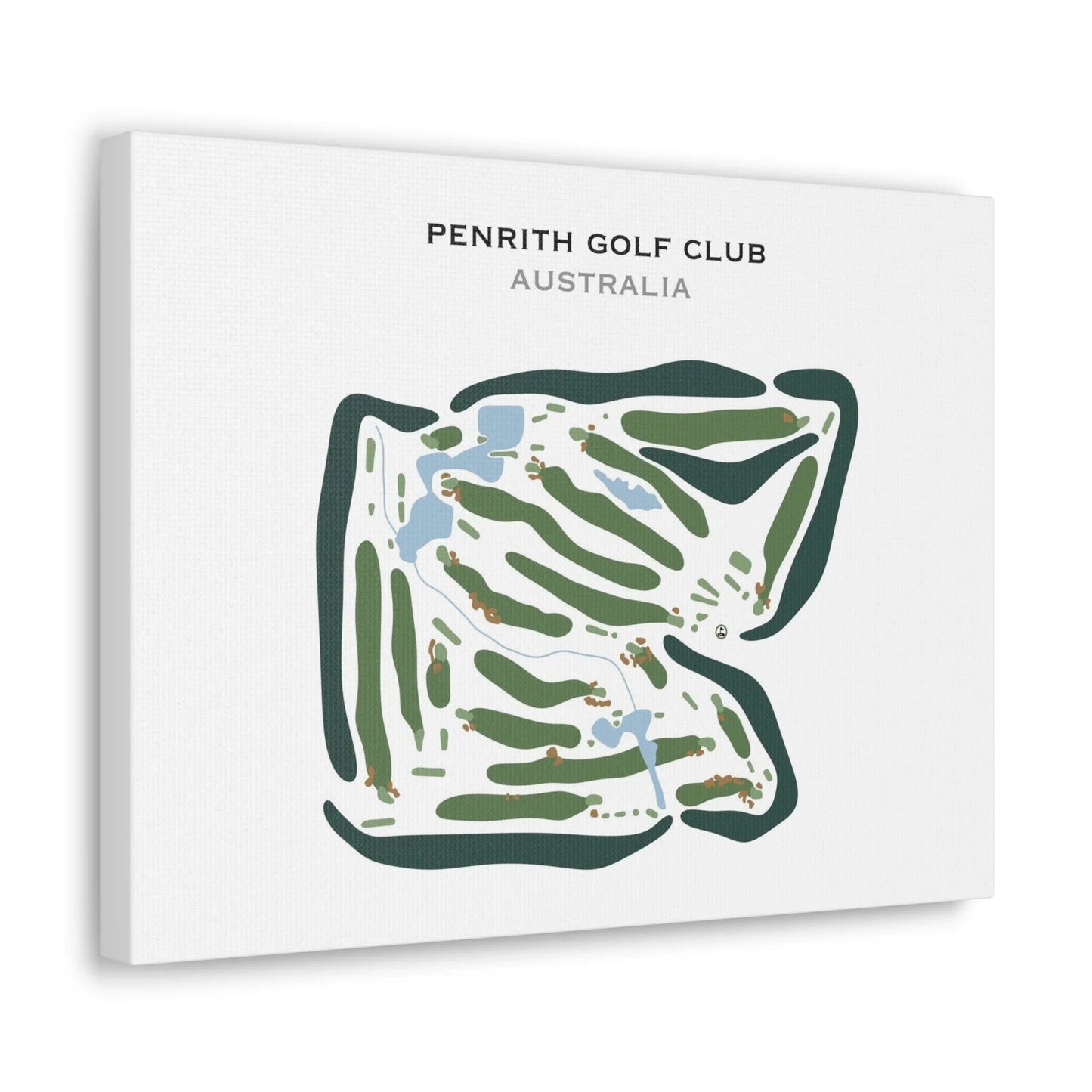 Penrith Golf Club, Australia - Printed Golf Courses