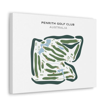 Penrith Golf Club, Australia - Printed Golf Courses