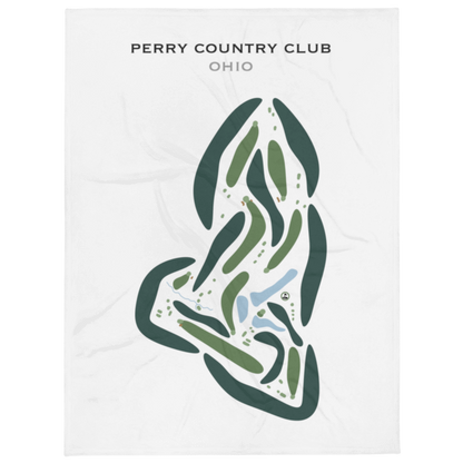 Perry Country Club, Ohio - Printed Golf Courses