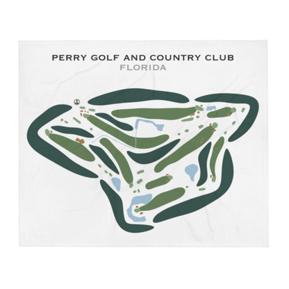 Perry Golf & Country Club, Florida - Printed Golf Courses