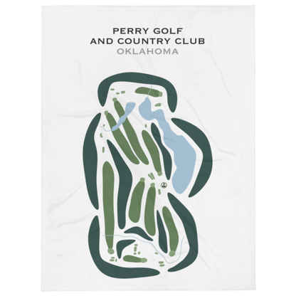 Perry Golf & Country Club, Oklahoma - Printed Golf Courses