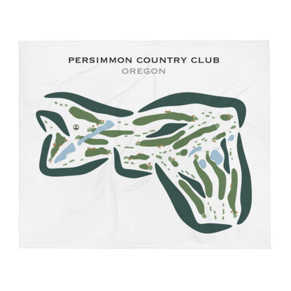 Persimmon Country Club, Oregon - Printed Golf Courses