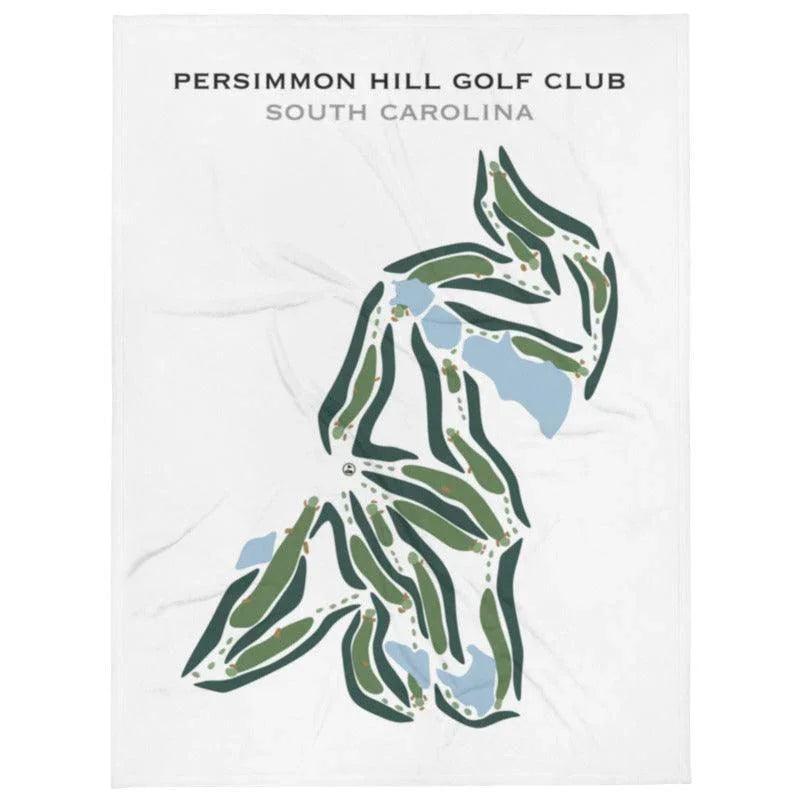 Persimmon Hill Golf Club, South Carolina - Printed Golf Courses
